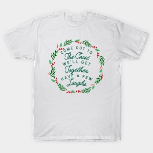 Come Out to The Coast For Christmas T-Shirt